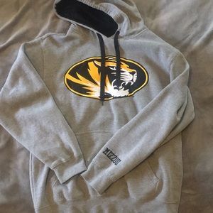 Comfy Grey Mizzou Hoodie
